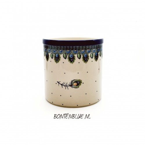 003 Bunzlau Pot L 14,5 cm decor 2218X