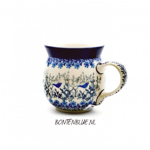 005 Bunzlau Farmers mug 240 ml decor 2829X 005 Bunzlau Farmers mug 240 ml decor 2829X