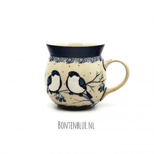 005 Bunzlau Boeren mok 240 ml decor Unikat 4830X