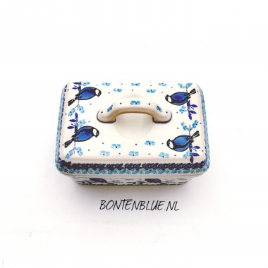 010 Bunzlau Container voor boter decor 2679X
