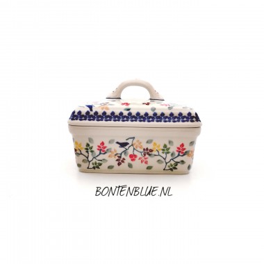 010 Bunzlau Container voor boter decor 3208X