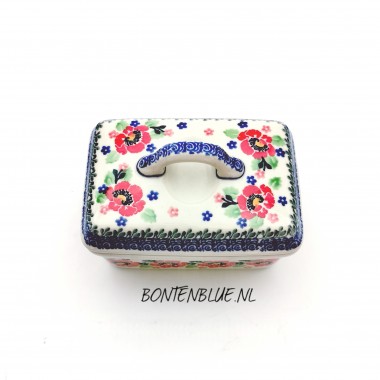 010 Bunzlau Container voor boter decor 3219X