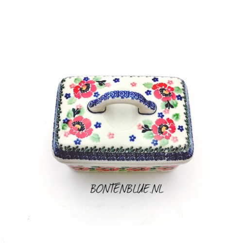 010 Bunzlau Container voor boter decor 3219X