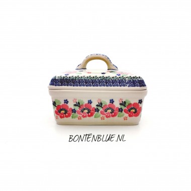 010 Bunzlau Container voor boter decor 3219X