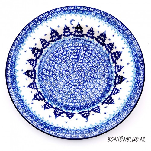 014 Bunzlau Soepbord Ø 23,5 cm decor 2824X Kerst