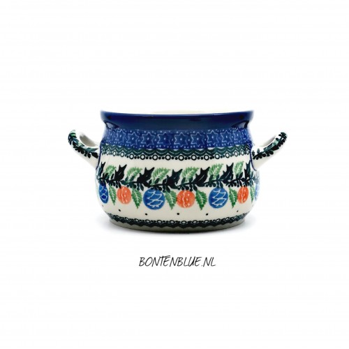 016 Bunzlau Bowl for soup 350 ml decor 1258X Kerst