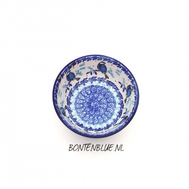 017 Bunzlau Rond schaaltje Ø 12,3 cm decor 2679X 017 Bunzlau Rond schaaltje Ø 12,3 cm decor 2679X