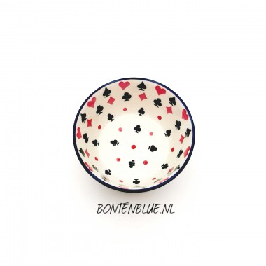 017 Bunzlau Rond schaaltje Ø 12,3 cm decor 2756X