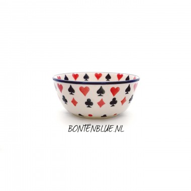 017 Bunzlau Rond schaaltje Ø 12,3 cm decor 2756X