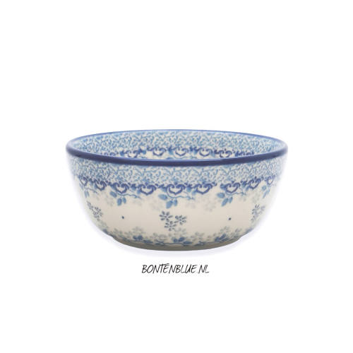 017 Bunzlau Rond schaaltje Ø 12,3 cm decor 2858X Kerst