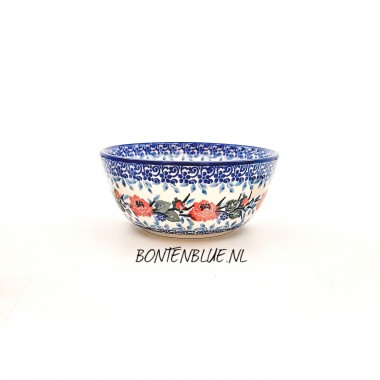 017 Bunzlau Rond schaaltje Ø 12,3 cm decor 3214X English Rose