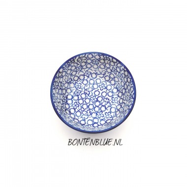 017 Bunzlau Rond schaaltje Ø 12,3 cm decor 3355X 017 Bunzlau Rond schaaltje Ø 12,3 cm decor 3355X