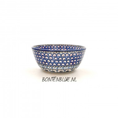 017 Bunzlau Rond schaaltje Ø 12,3 cm decor Unikat 408X Poppy