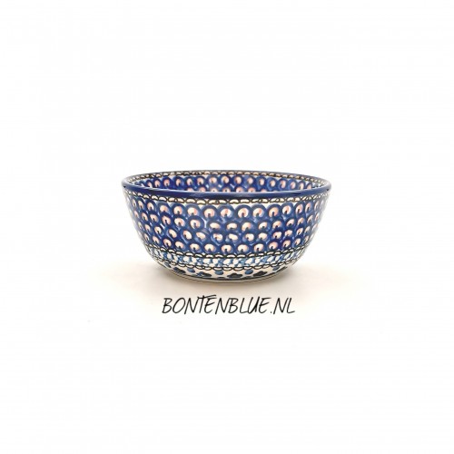 017 Bunzlau Rond schaaltje Ø 12,3 cm decor Unikat 408X Poppy