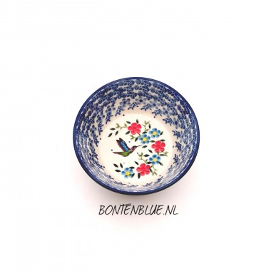 017 Bunzlau Rond schaaltje Ø 12,3 cm decor 017 Bunzlau Rond schaaltje Ø 12,3 cm decor