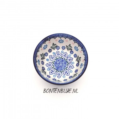 017 Bunzlau Rond schaaltje Ø 12,3 cm decor 017 Bunzlau Rond schaaltje Ø 12,3 cm decor