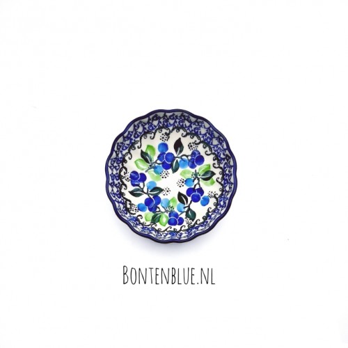 023 Bunzlau Ribbed bowl XS Ø 12,0 cm decor 1416X