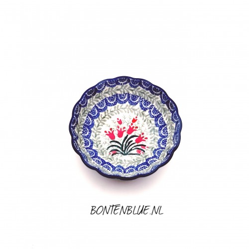 023 Bunzlau Ribbed bowl XS Ø 12,0 cm decor 1437X 023 Bunzlau Ribbed bowl XS Ø 12,0 cm decor 1437X