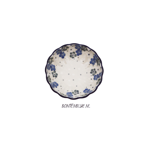 023 Bunzlau Ribbed bowl XS Ø 12,0 cm decor 2381X 023 Bunzlau Ribbed bowl XS Ø 12,0 cm decor 2381X