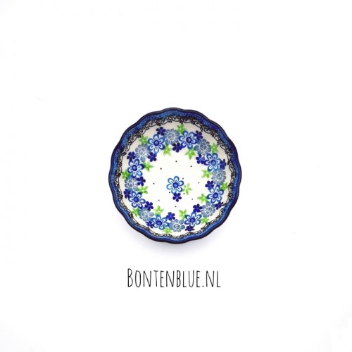 023 Bunzlau Ribbed bowl XS Ø 12,0 cm decor 2633X