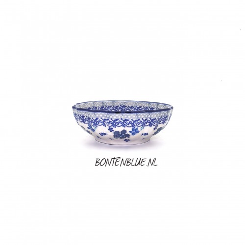 023 Bunzlau Ribbed bowl XS Ø 12,0 cm decor 2643X 023 Bunzlau Ribbed bowl XS Ø 12,0 cm decor 2643X