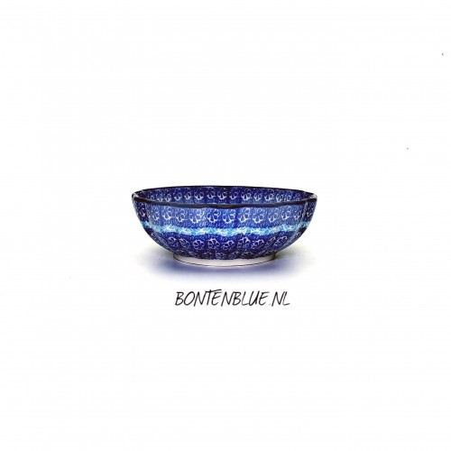 023 Bunzlau Ribbed bowl XS Ø 12,0 cm decor 2681X 023 Bunzlau Ribbed bowl XS Ø 12,0 cm decor 2681X