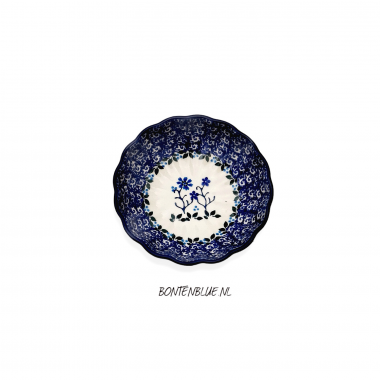 023 Bunzlau Geribbeld schaaltje XS Ø 12,0 cm decor 2785X Spring Hill 023 Bunzlau Geribbeld schaaltje XS Ø 12,0 cm decor 2785X Spring Hill