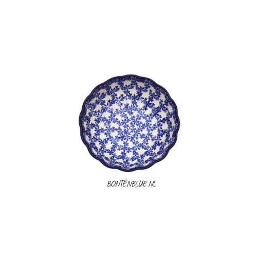 023 Bunzlau Ribbed bowl XS Ø 12,0 cm decor 2790X 023 Bunzlau Ribbed bowl XS Ø 12,0 cm decor 2790X