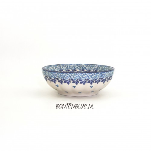 023 Bunzlau Ribbed bowl XS Ø 12,0 cm decor 2855X Cat 023 Bunzlau Ribbed bowl XS Ø 12,0 cm decor 2855X Cat