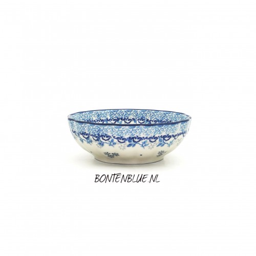 023 Bunzlau Ribbed bowl XS Ø 12,0 cm decor 2858X Kerst 023 Bunzlau Ribbed bowl XS Ø 12,0 cm decor 2858X Kerst