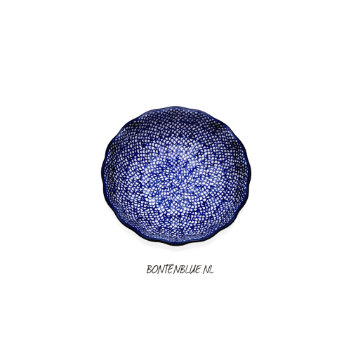 023 Bunzlau Ribbed bowl XS Ø 12,0 cm decor 2955X 023 Bunzlau Ribbed bowl XS Ø 12,0 cm decor 2955X