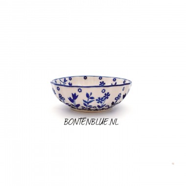 023 Bunzlau Geribbeld schaaltje XS Ø 12,0 cm decor 3312X