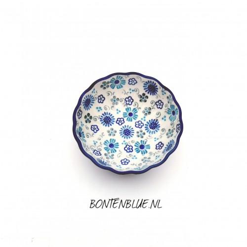 023 Bunzlau Ribbed bowl XS Ø 12,0 cm decor 3405X 023 Bunzlau Ribbed bowl XS Ø 12,0 cm decor 3405X