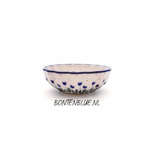 023 Bunzlau Ribbed bowl XS Ø 12,0 cm decor 490AX