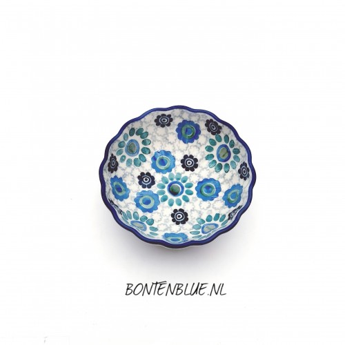 023 Bunzlau Ribbed bowl XS Ø 12,0 cm decor 023 Bunzlau Ribbed bowl XS Ø 12,0 cm decor