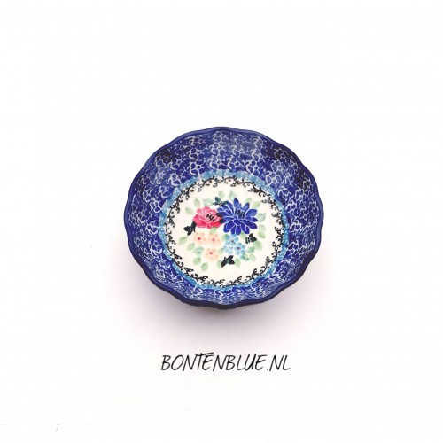 023 Bunzlau Ribbed bowl XS Ø 12,0 cm decor 023 Bunzlau Ribbed bowl XS Ø 12,0 cm decor