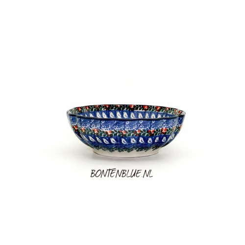 023 Bunzlau Ribbed bowl XS Ø 12,0 cm decor Unikat 2649X 023 Bunzlau Ribbed bowl XS Ø 12,0 cm decor Unikat 2649X