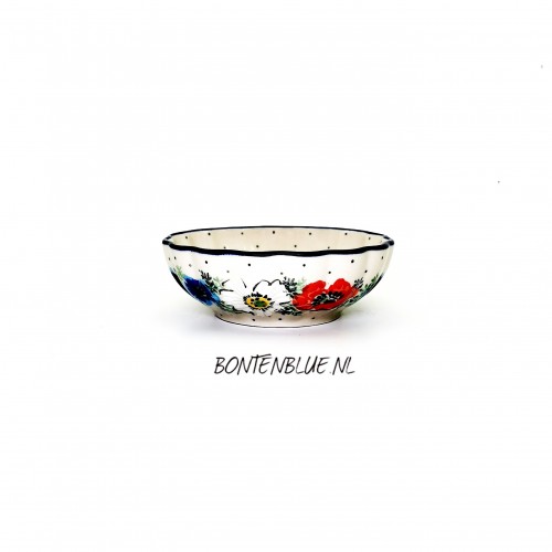 023 Bunzlau Ribbed bowl XS Ø 12,0 cm decor  023 Bunzlau Ribbed bowl XS Ø 12,0 cm decor