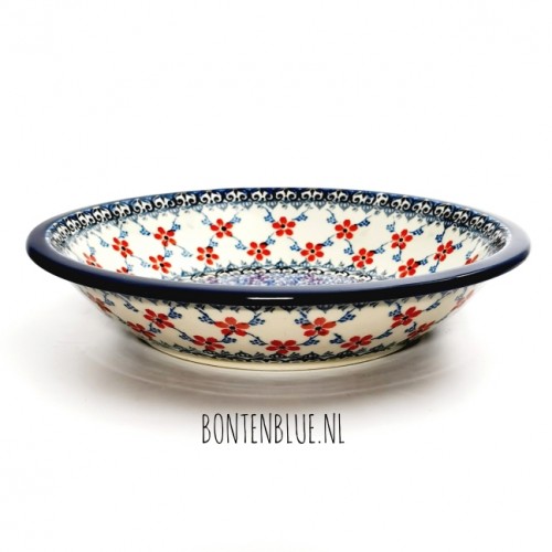 026 Bunzlau Pastabord Ø 21,5 cm decor 2098X