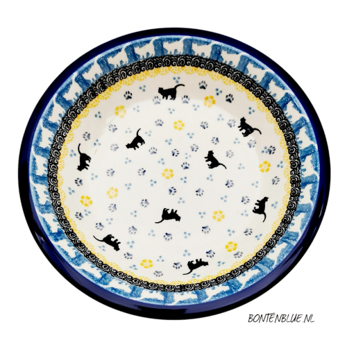 026 Bunzlau Pasta plate Ø 21,5 cm decor 2153X Cat