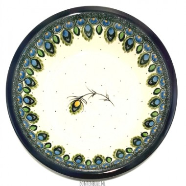 026 Bunzlau Pastabord Ø 21,5 cm decor 2218X