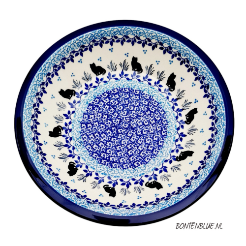026 Bunzlau Pasta plate Ø 21,5 cm decor 2855X cat