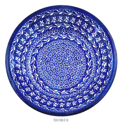 026 Bunzlau Pastabord Ø 21,5 cm decor 905X