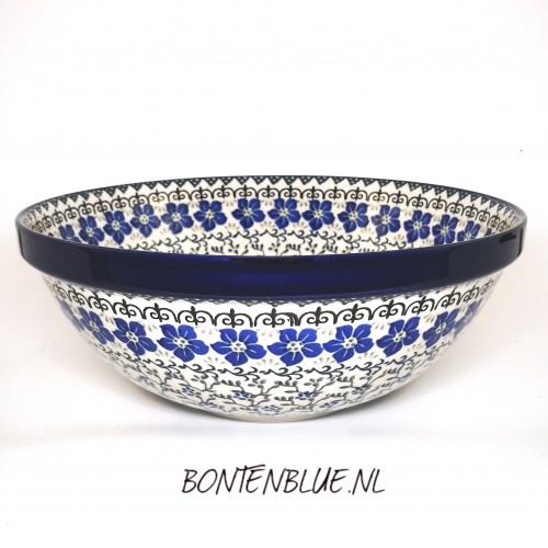 055 Bunzlau Original bowl XXL Ø 27,5 cm decor 1073X Wood Violets