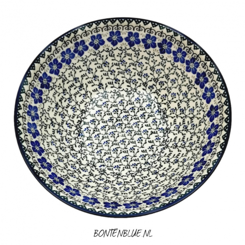 055 Bunzlau Original bowl XXL Ø 27,5 cm decor 1073X Wood Violets 055 Bunzlau Original bowl XXL Ø 27,5 cm decor 1073X Wood Violets