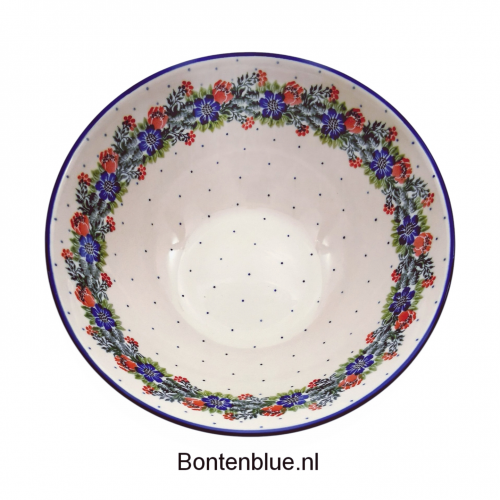 056 Bunzlau Original bowl XL Ø 23,5 cm decor 1535X Ballerina 056 Bunzlau Original bowl XL Ø 23,5 cm decor 1535X Ballerina