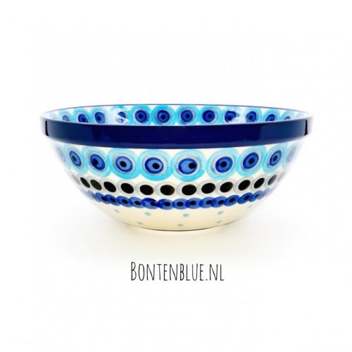 056 Bunzlau Original bowl XL Ø 23,5 cm decor 2148X Big Dots