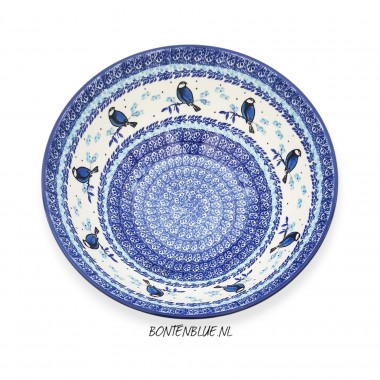 056 Bunzlau Nest schaal XL Ø 23,5 cm decor 2679X 056 Bunzlau Nest schaal XL Ø 23,5 cm decor 2679X