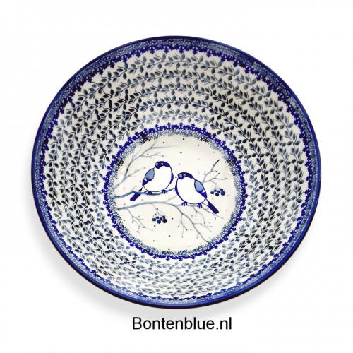 056 Bunzlau Original bowl XL Ø 23,5 cm decor Unikat 4830X