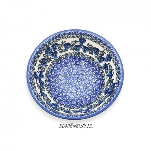 057 Bunzlau Original bowl L Ø 20,0 cm  decor 2273X Blue Violin